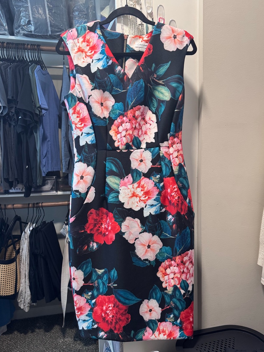 Calvin Klein Floral Dress